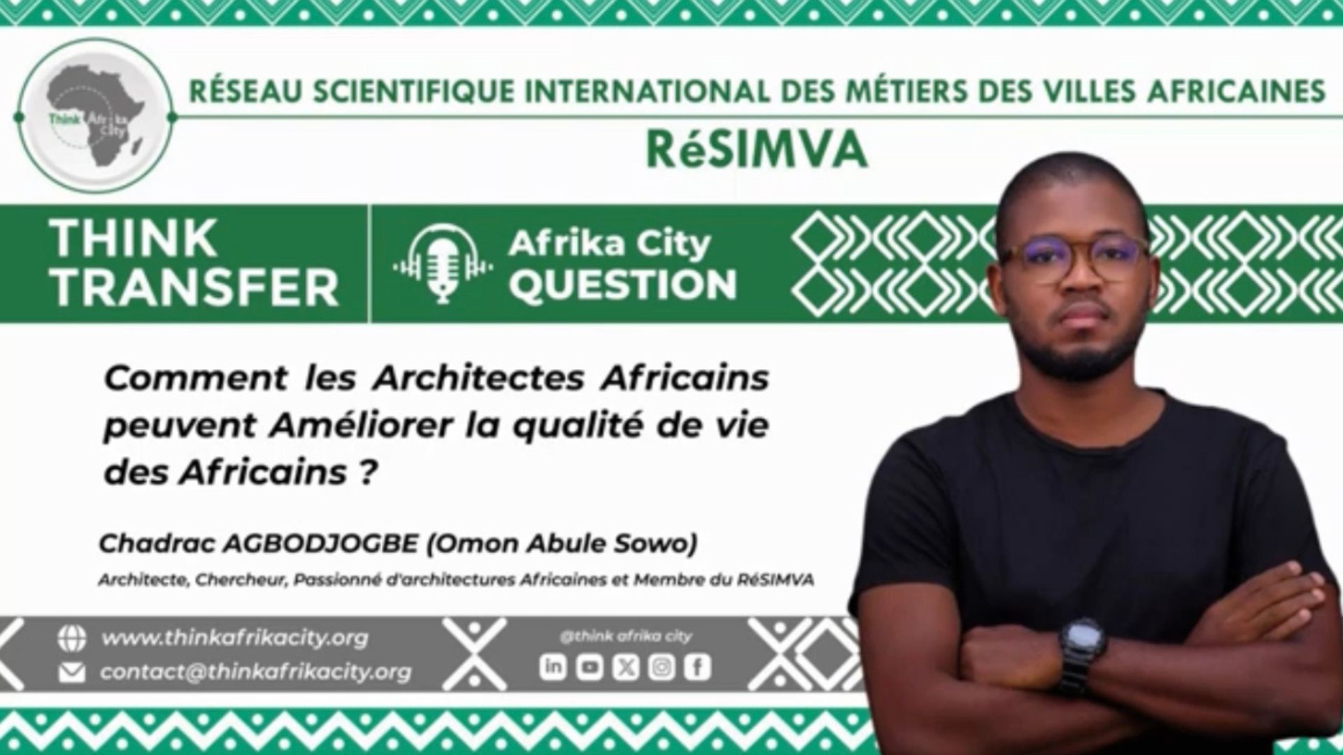 Comment Les Architectes Africains Peuvent Am Liorer La Qualit De Vie Des Africains