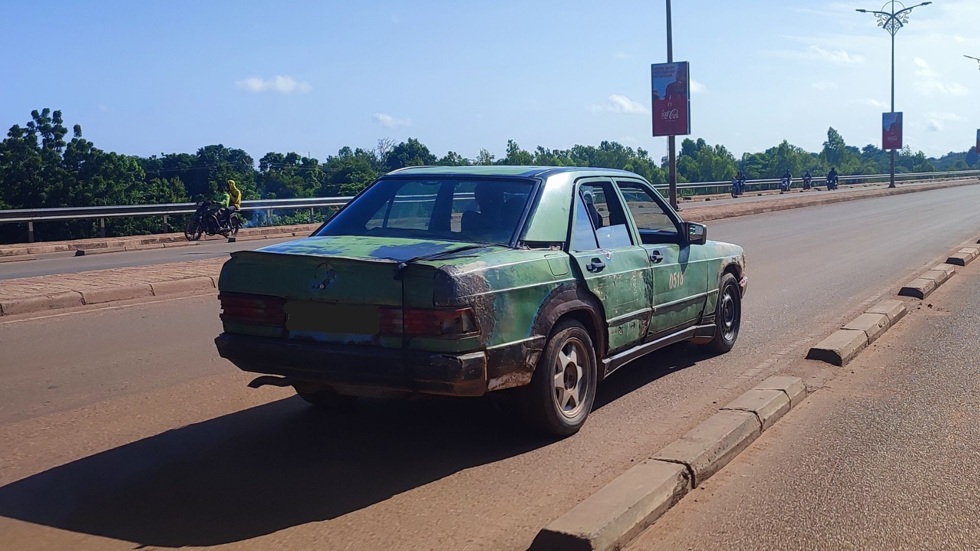 Taxi, Ouagadougou, 2023_Jeannot Melchior KADJA